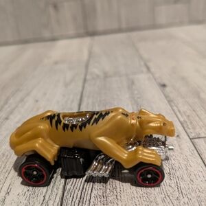Wild Beast Yellow Toy Car with Black and Red Accents
